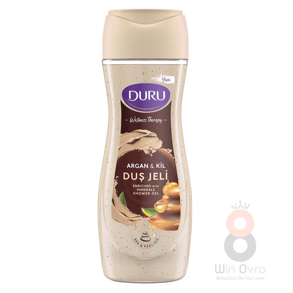 Duru Wellness Therapy Argan & Kil Duş Jeli 450ml.