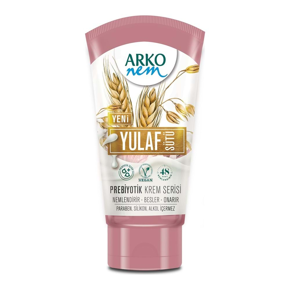 Arko Nem Prebiyotik Krem Serisi Yulaf Sütü 60 ml