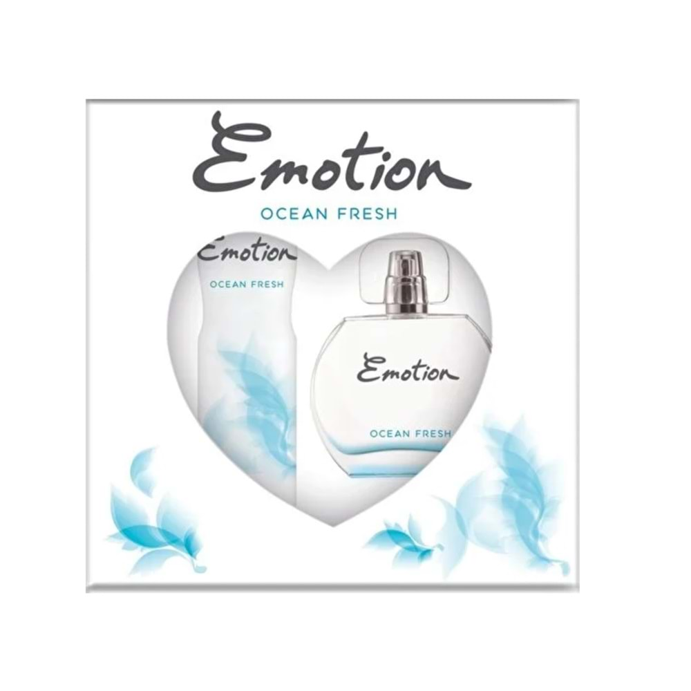 Emotion Ocean Fresh EDT Kadın Parfüm 50 ml & Deodorant 150 ml