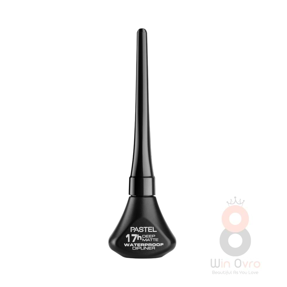 Pastel Deep Matte Waterproof Dipliner - Mat Dipliner Siyah