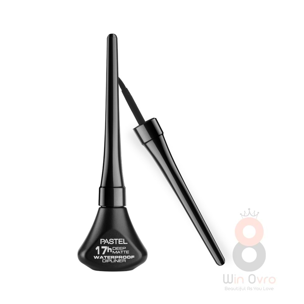 Pastel Deep Matte Waterproof Dipliner - Mat Dipliner Siyah
