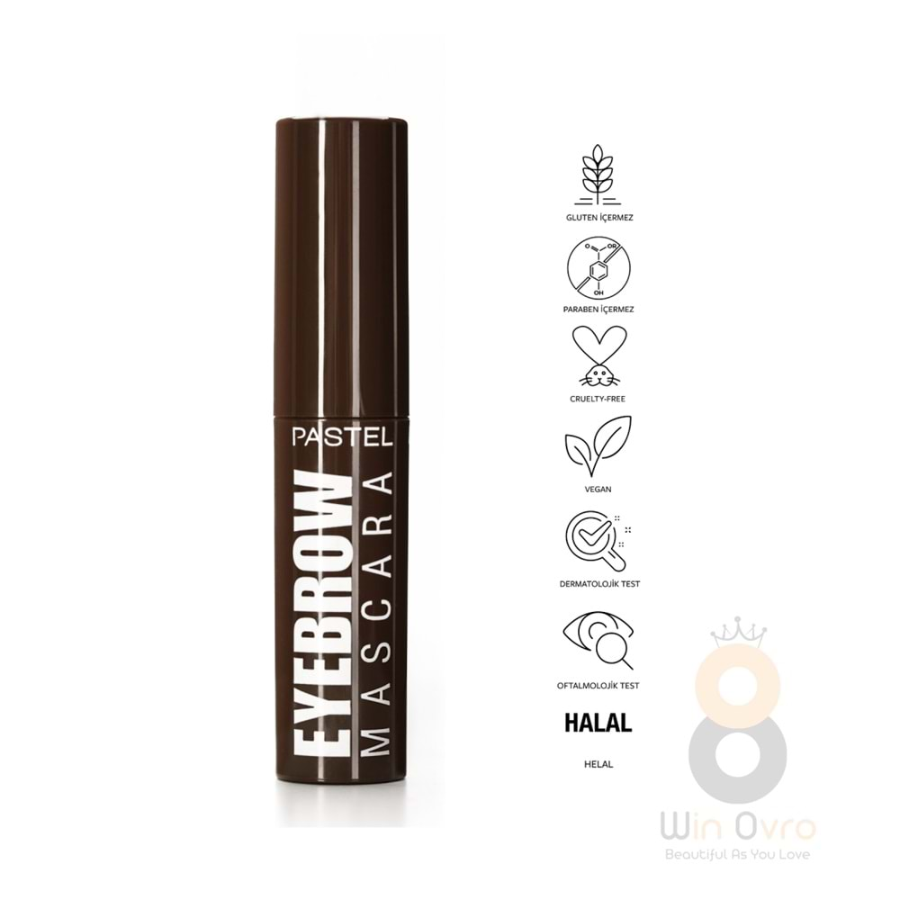 Pastel Eyebrow Mascara - Kaş Maskarası 23 Dark Brown