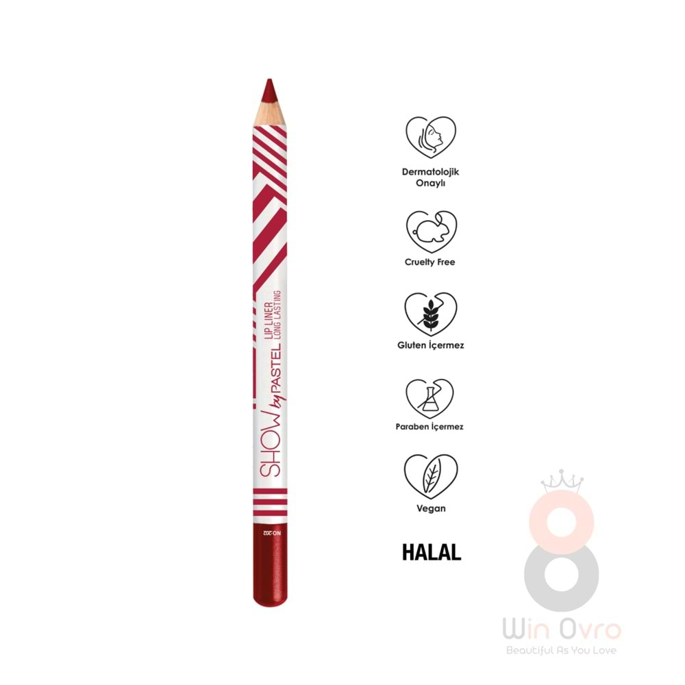Show By Pastel Lip Liner - Dudak Kalemi 202