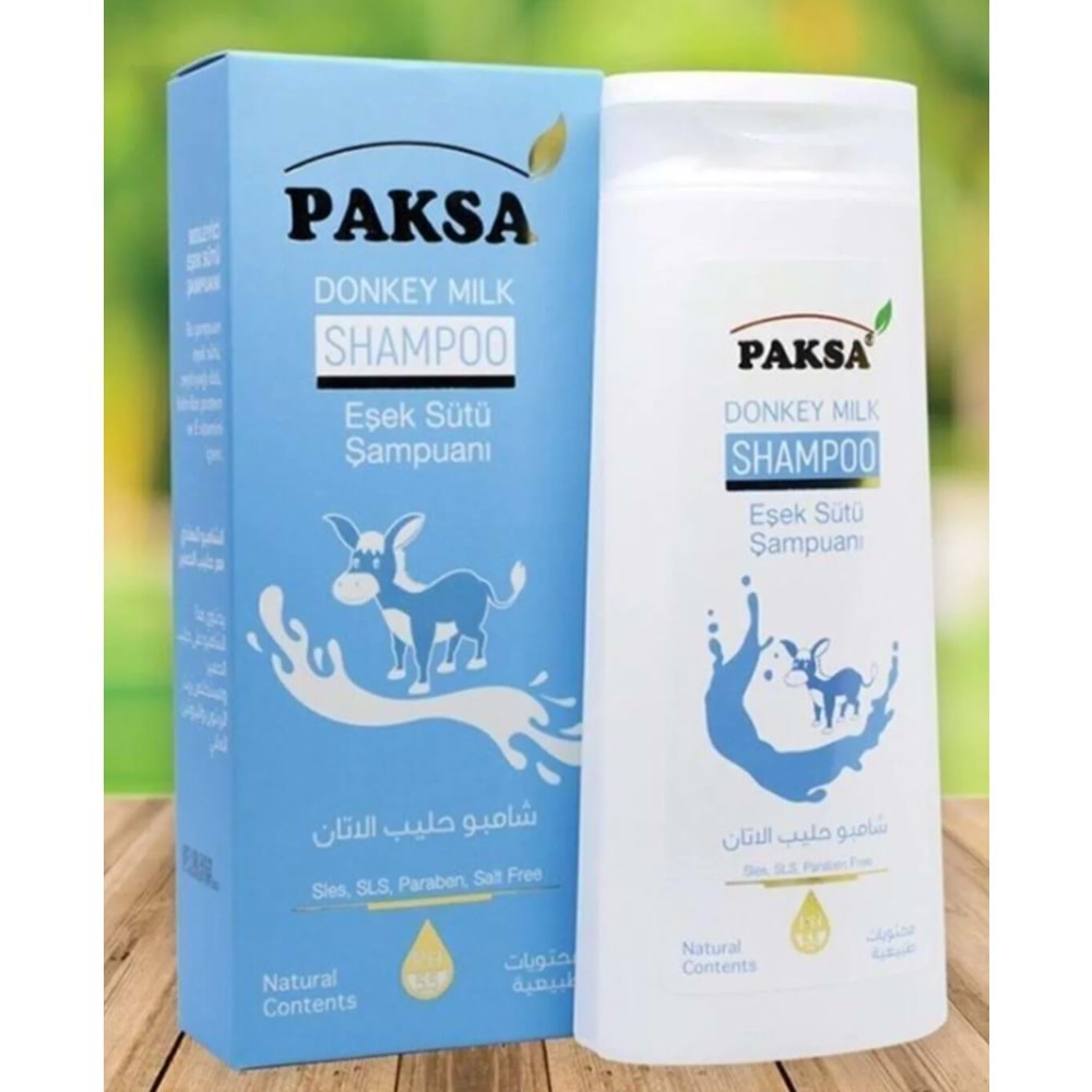 Paksa Eşşek Sütü Şampuan 300 ml.