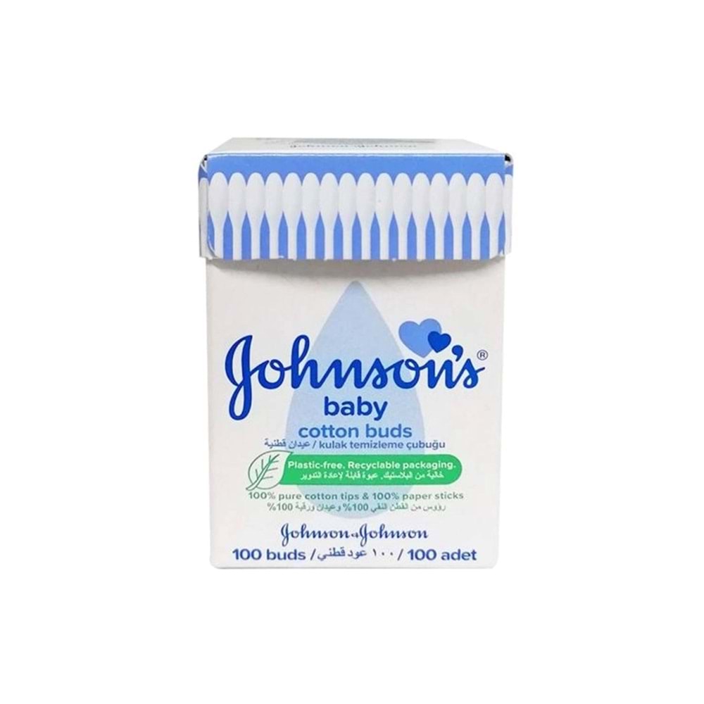 Johnson's Baby Kulak Temizleme Çubuğu 100 Adet