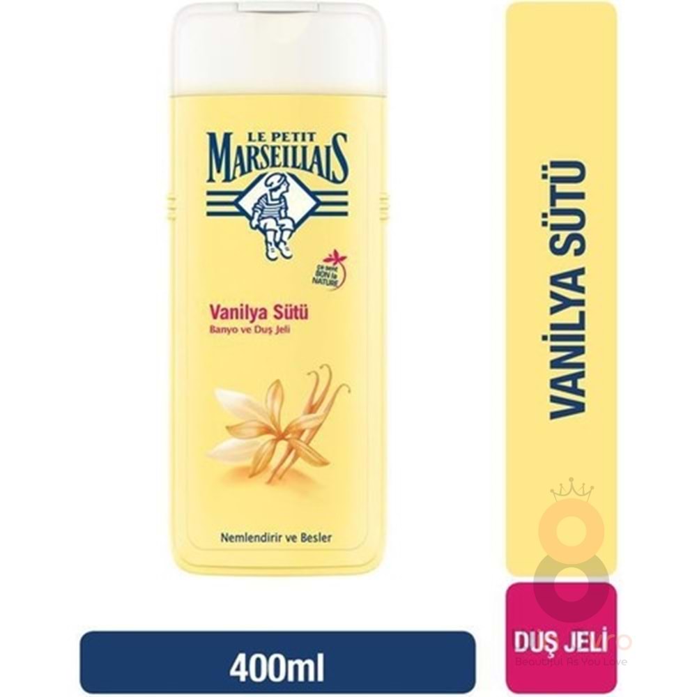 Le Petit Marseillais Lpm Vanilya Sütü Duş Jeli 400 Ml