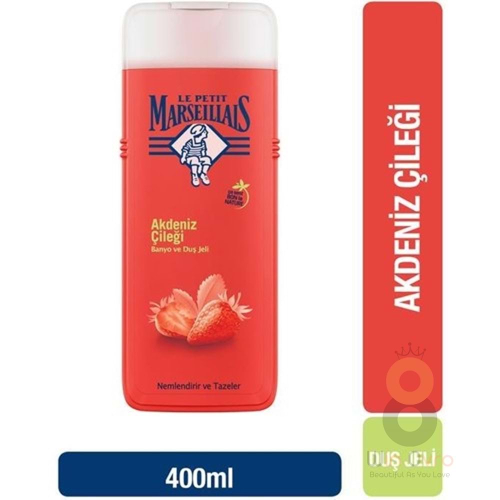 Le Petit Marseillais Akdeniz Çileği Duş Jeli 400ml