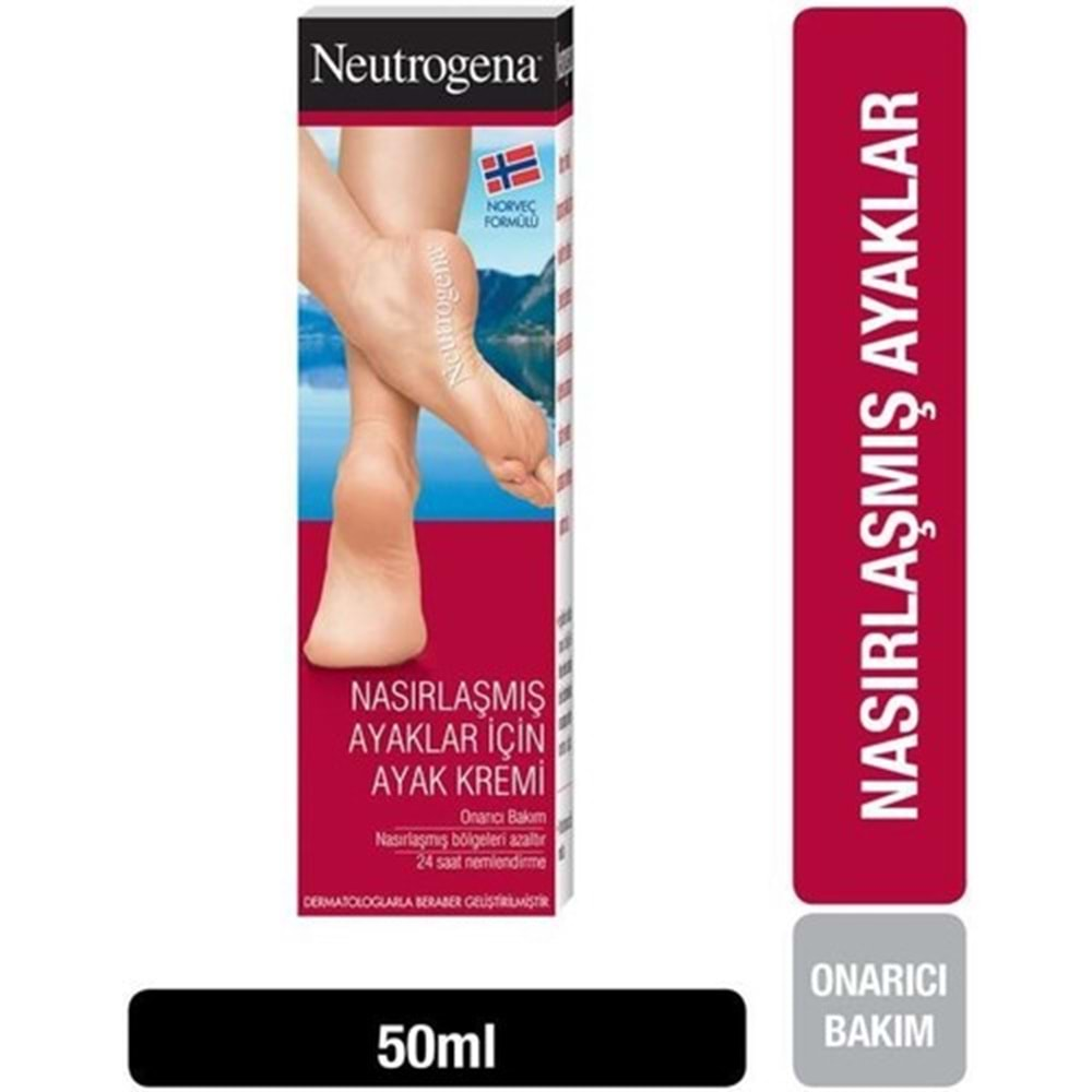 Neutrogena Ayak Bakım Kremi Nasırlaşmış Ayaklar 50 mL