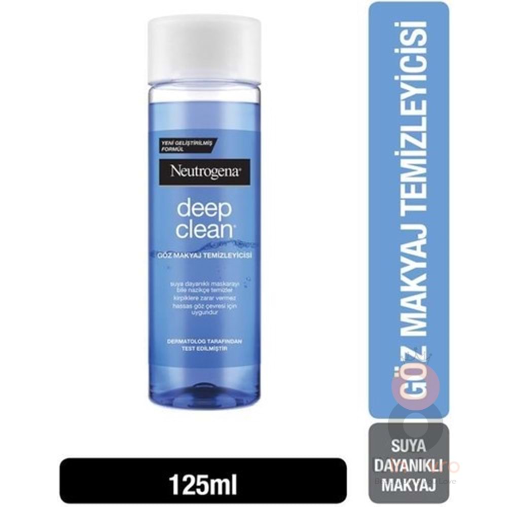 Neutrogena Deep Clean Göz Makyajı Temizleyicisi 125 Ml
