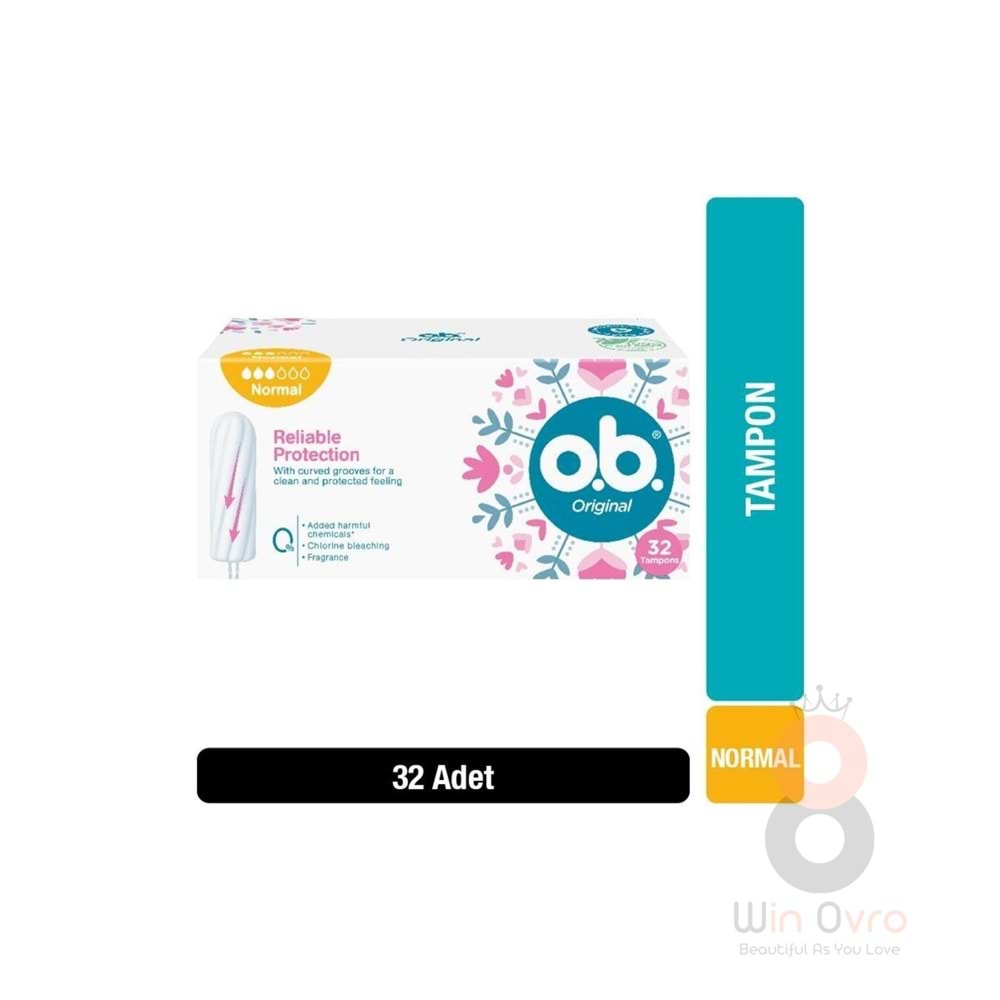 O.B. Original Normal 32'li Tampon