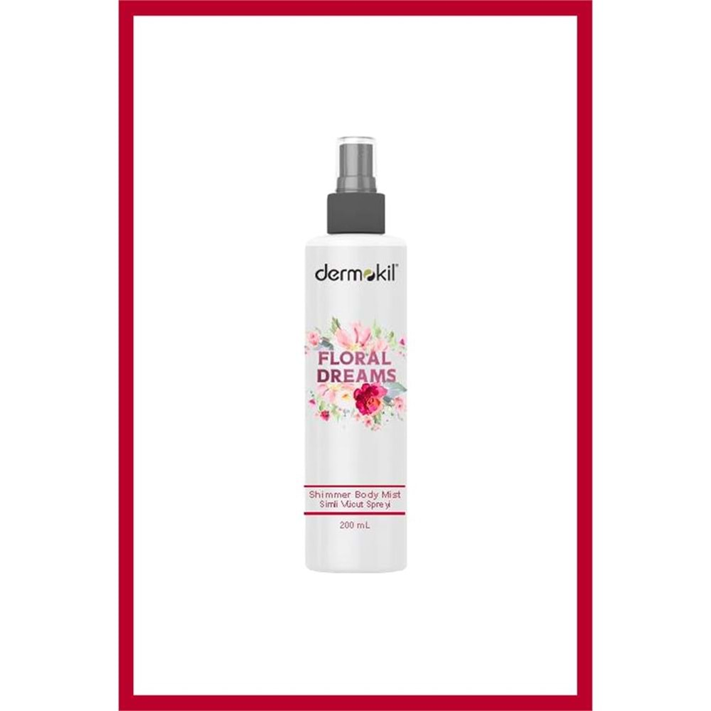 Dermokil Floral Dreams Shimmer Body Mist 200 ml