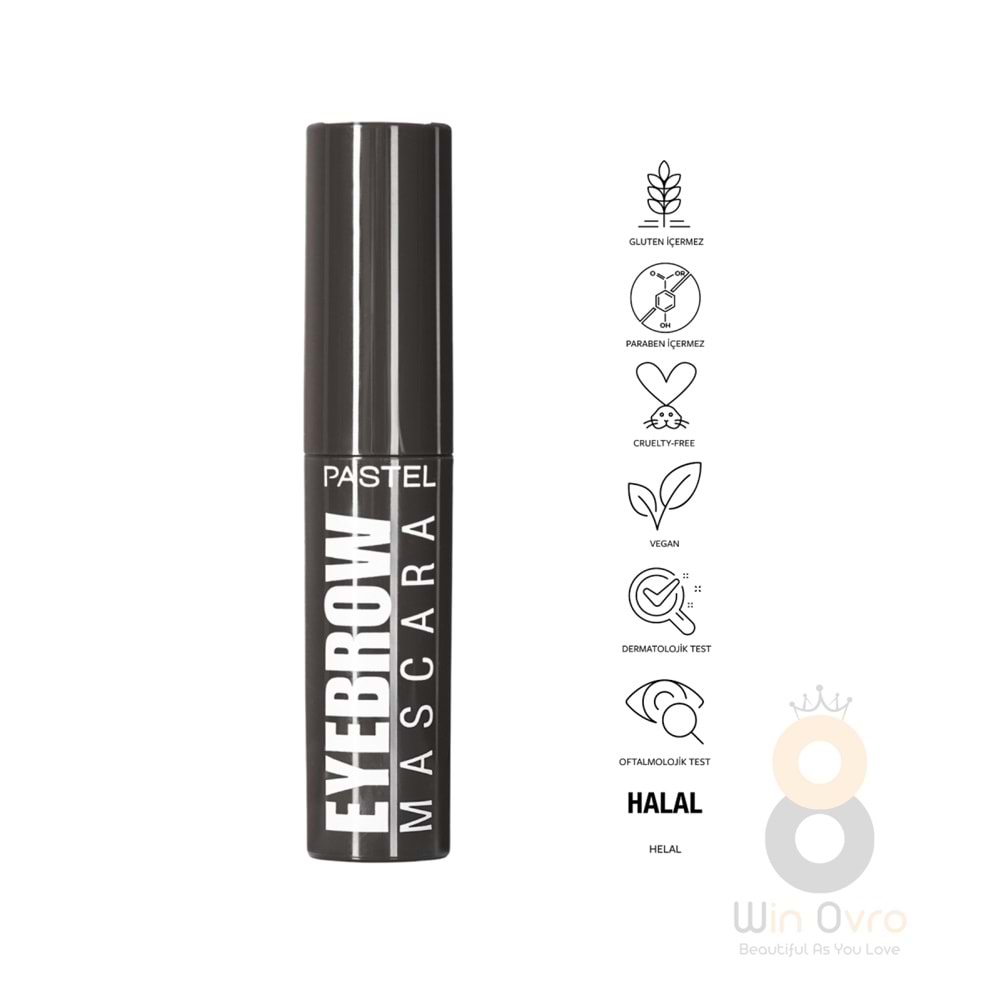 Pastel Eyebrow Mascara - Kaş Maskarası 24 Deep Brown