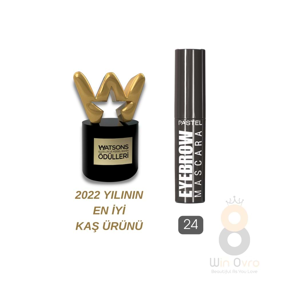 Pastel Eyebrow Mascara - Kaş Maskarası 24 Deep Brown