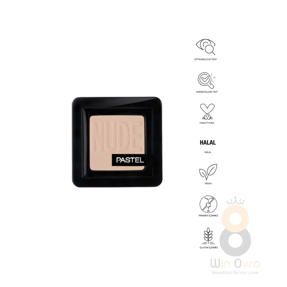 Pastel Nude Single Eyeshadow - Tekli Far 71 Skin 3 g