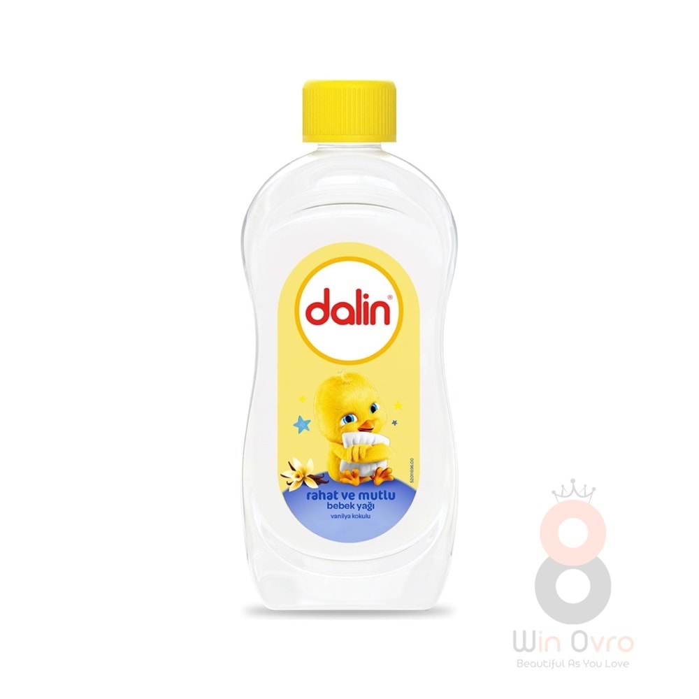 Dalin Rahatlatıcı Vanilya Kokulu Bebek Yağı 300 ml
