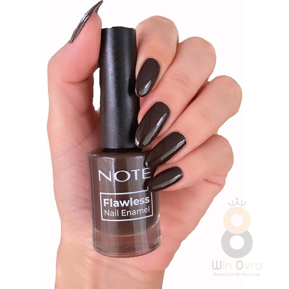 Note Nail Flawless Oje 69 Koyu Kahve