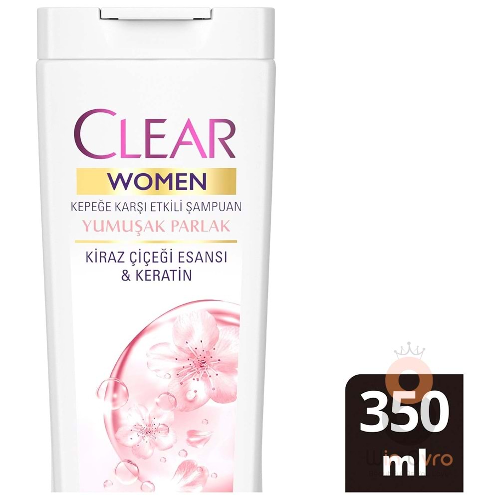 Clear Women Kiraz Çiçeği Esansı Şampuan 350 ml