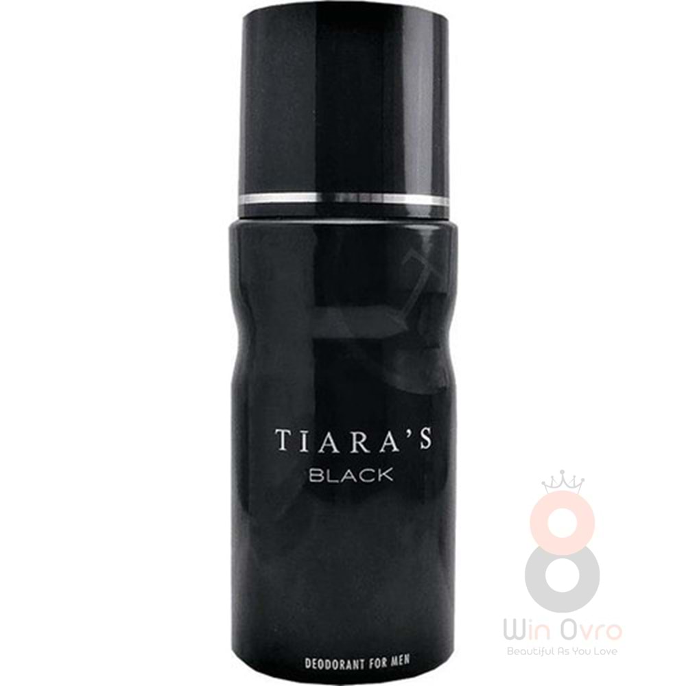 Tiaras Black Deodorant For Men