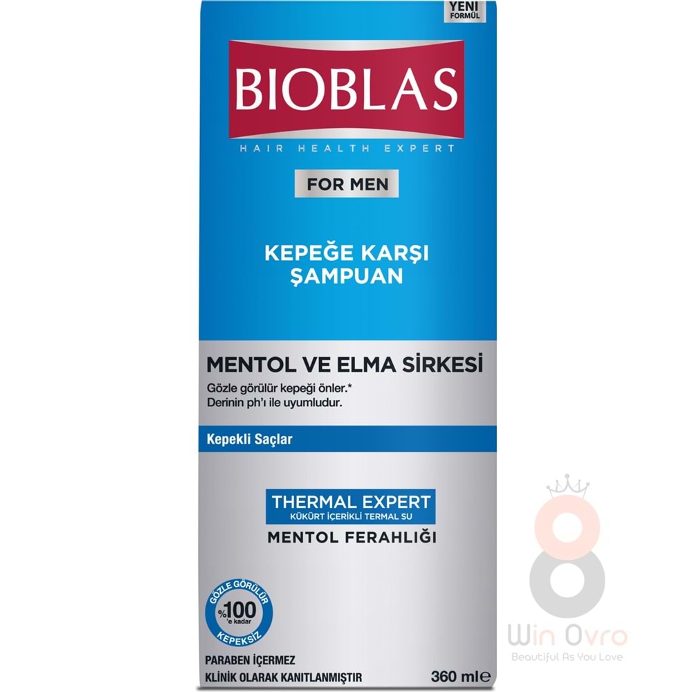 Bioblas Thermal Expert Men Kepeğe Karşı Şampuan 360 ml