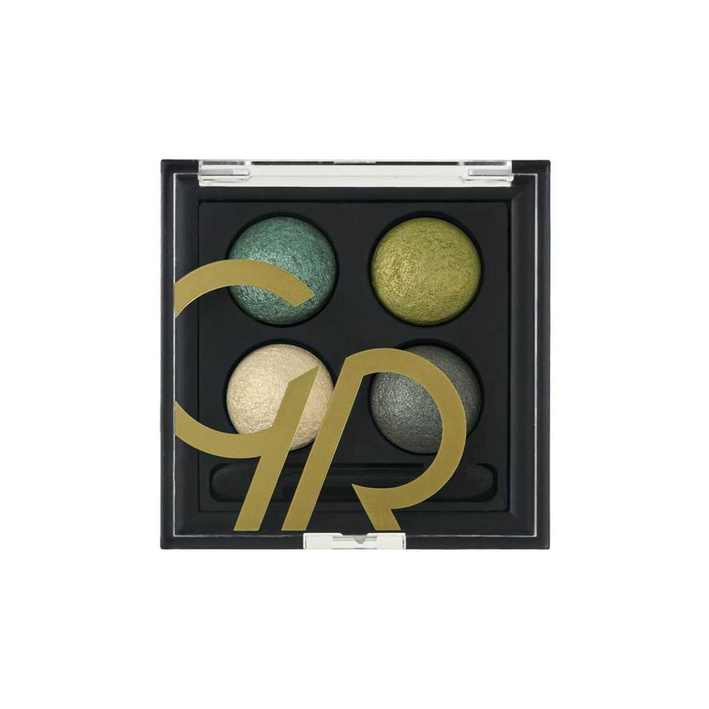 Golden Rose Wet & Dry Eyeshadow-05 Green Line-Islak Kuru Far Paleti