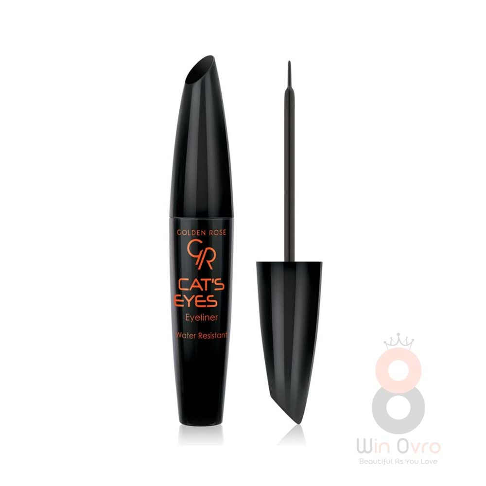 Golden Rose Cat's Eyes Liner-Black-Mat Eyeliner