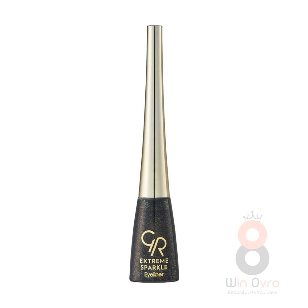 Golden Rose Extreme Sparkle Eyeliner-102 Black-Işıltılı Eyeliner
