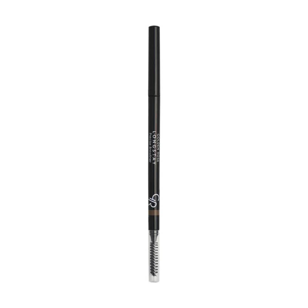 Golden Rose Longstay Precise Browliner-102 Deep Brown-Asansörlü Kaş Kalemi