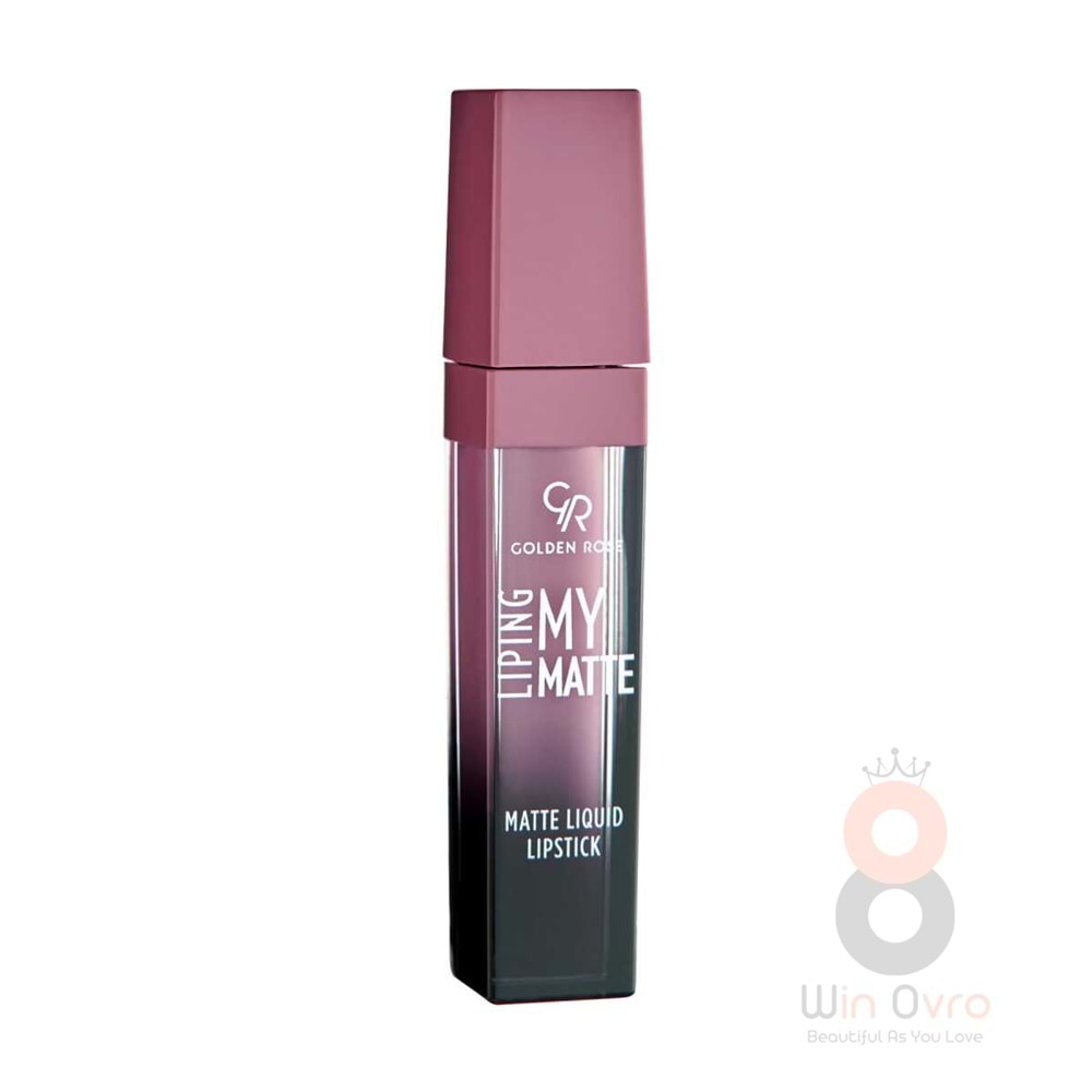 Golden Rose Liping My Matte-6-Likit Mat Ruj