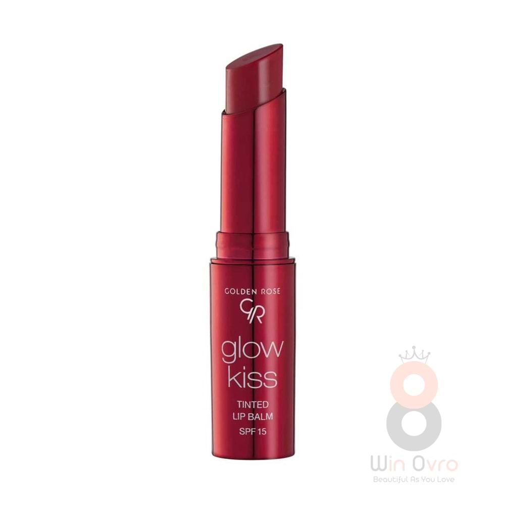 Golden Rose Glow Kiss Tinted Lip Balm 02 Strawberry