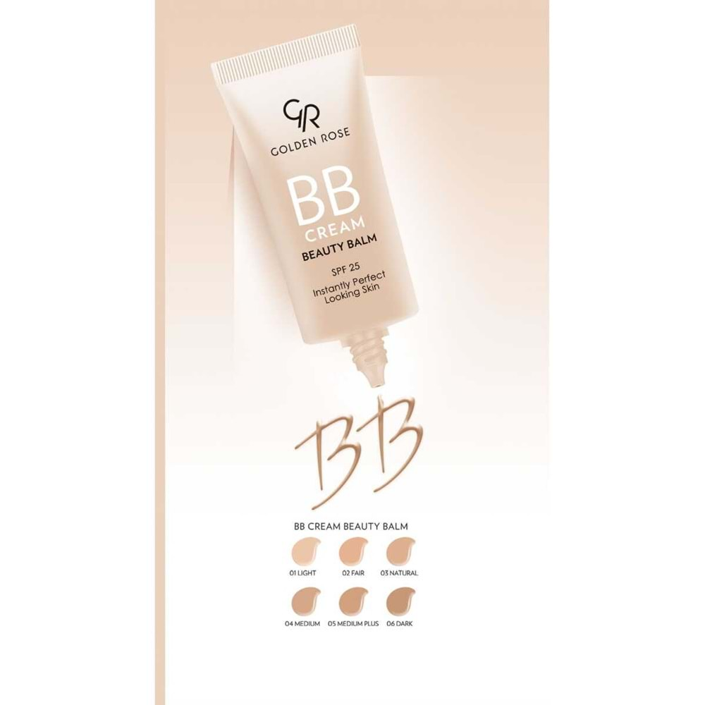 Golden Rose BB Cream Beauty Balm 06 Dark