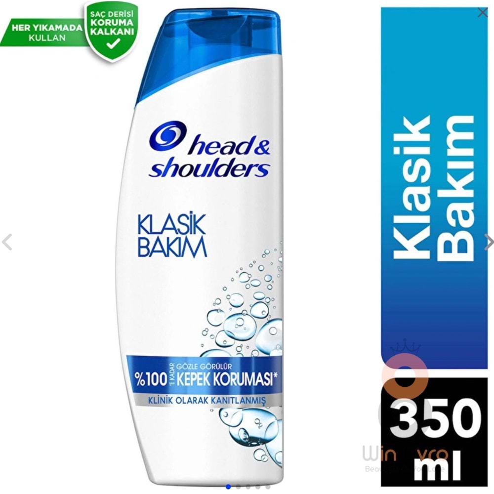 Head & Shoulders Klasik Bakım Kepeğe Karşı Etkili Şampuan 350 ml