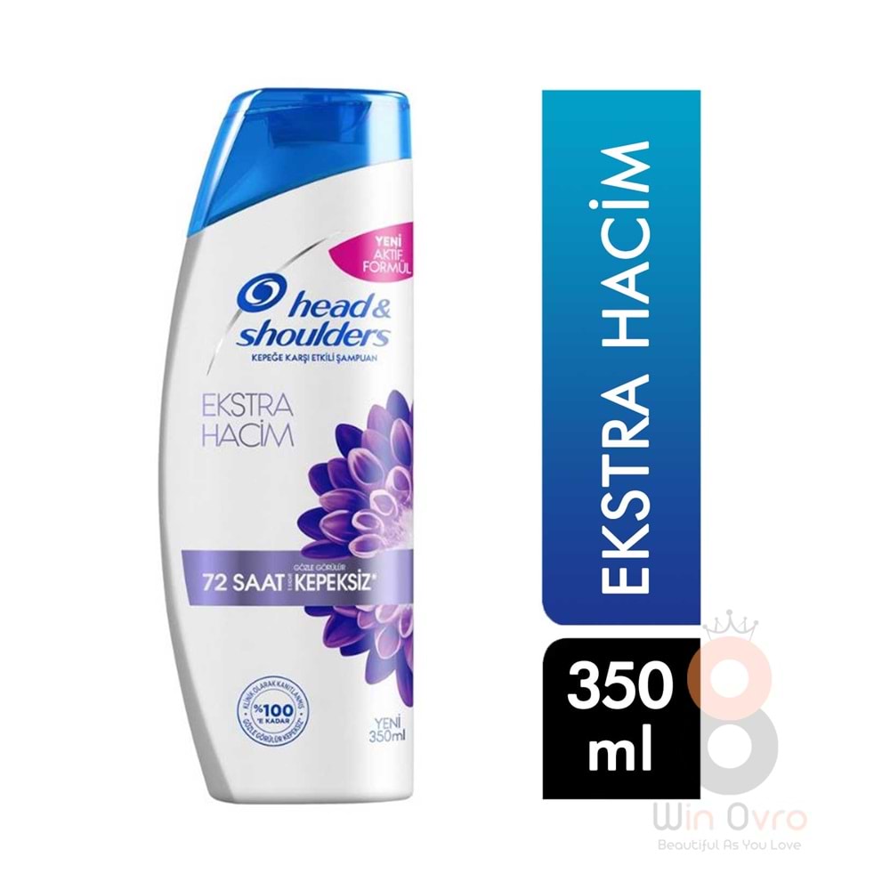Head & Shoulders Şampuan 350 ml Ekstra Hacim