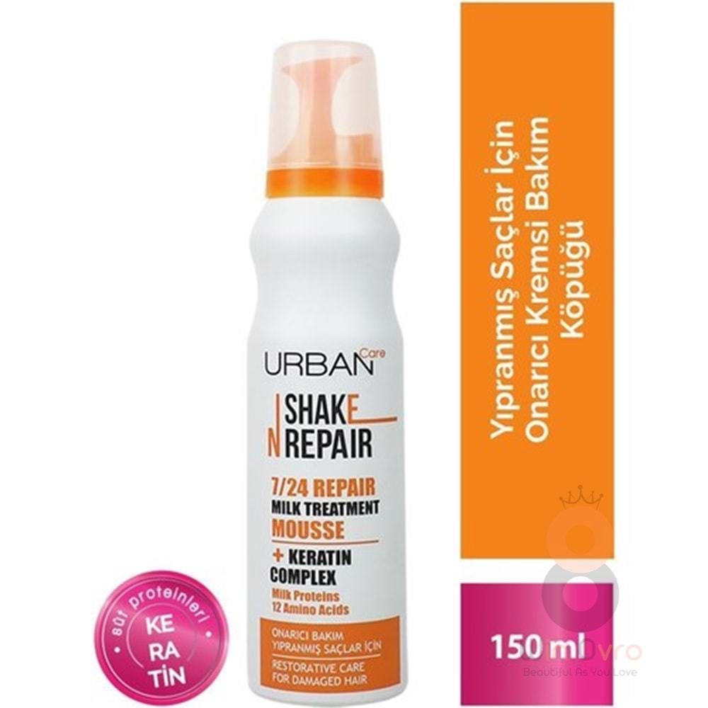 Urban Care Shake N Repair 7 / 24 Onarıcı Bakım Köpüğü-150ML