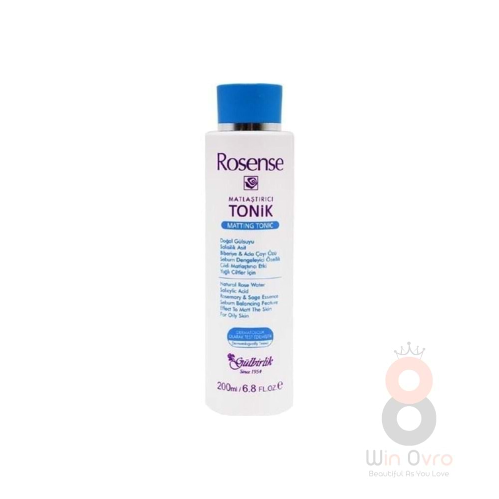 Rosense Tonik Matlaştırıcı Yağlı Ciltler Için 200 ml