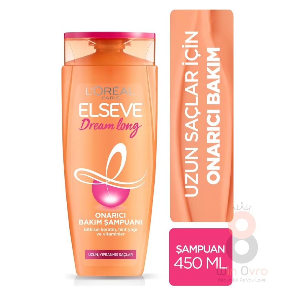 Loreal Paris Elseve Dream Long Onarıcı Bakım Şampuan 450 ml