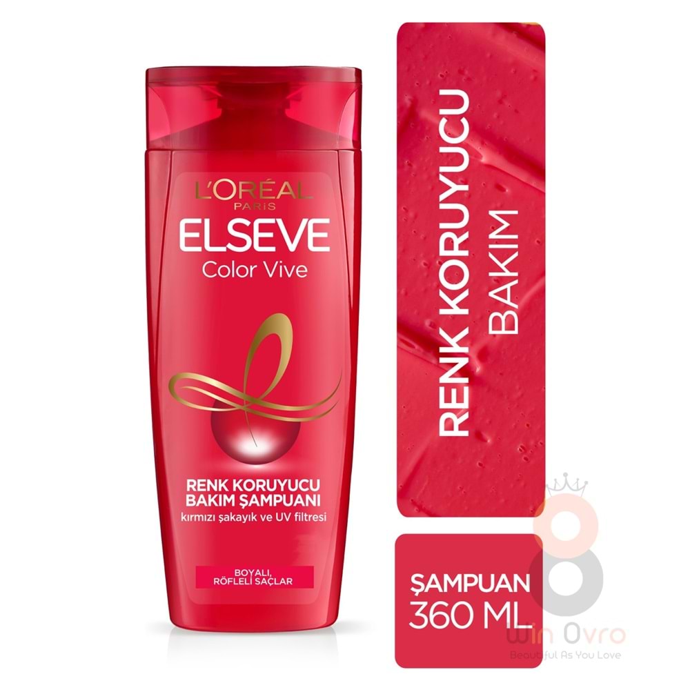 Loreal Paris Elseve Colorvive Renk Koruyucu Bakım Şampuanı 360 ml