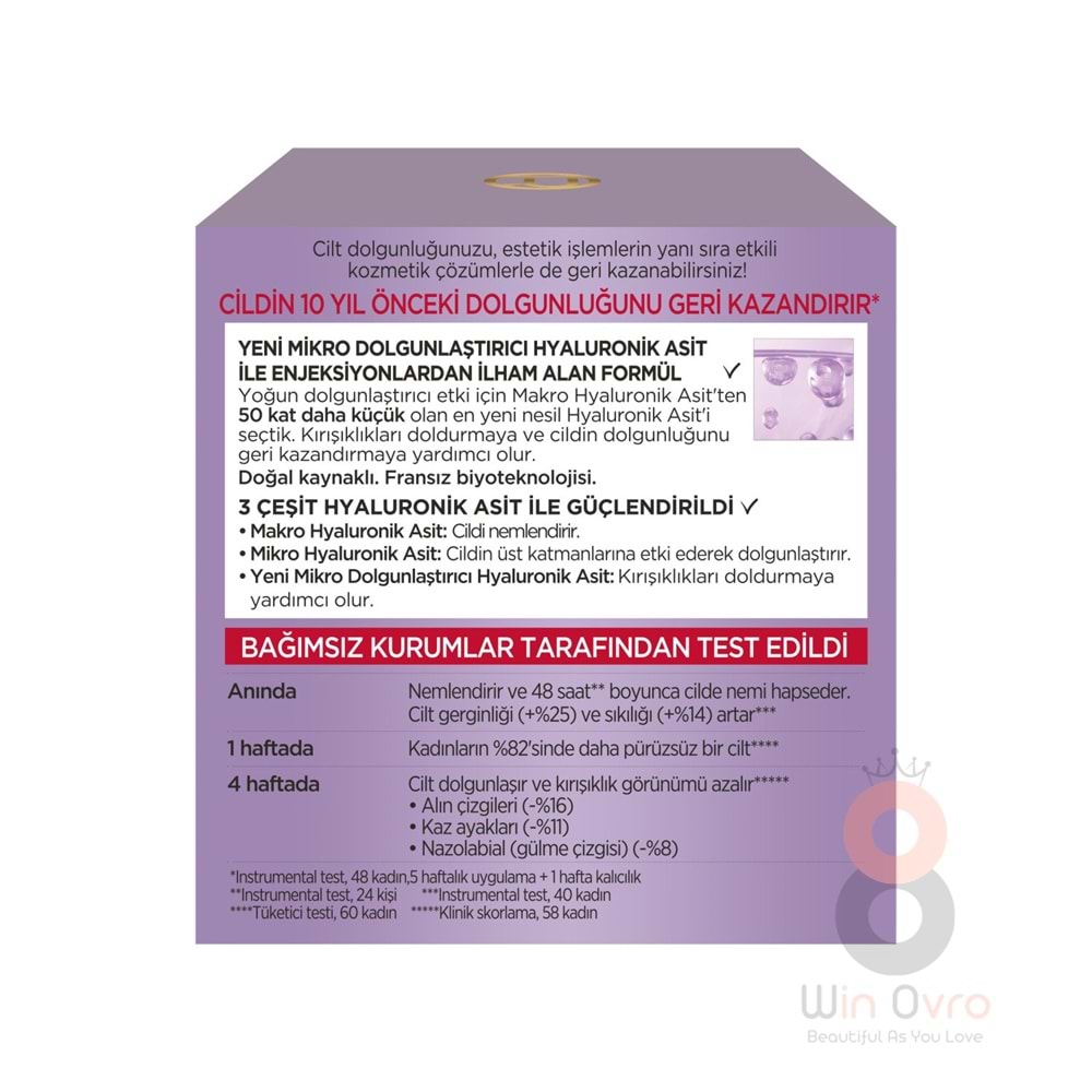 Loreal Paris Revitalift Filler Gündüz Kremi 50 ml