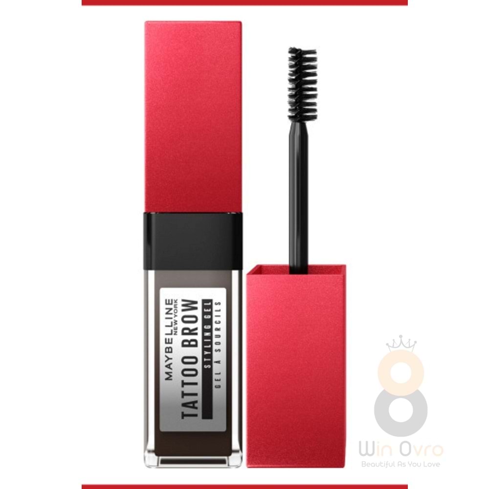 Maybelline New YorkTattoo Brow 36h Styling Gel - 257 Medium Brown