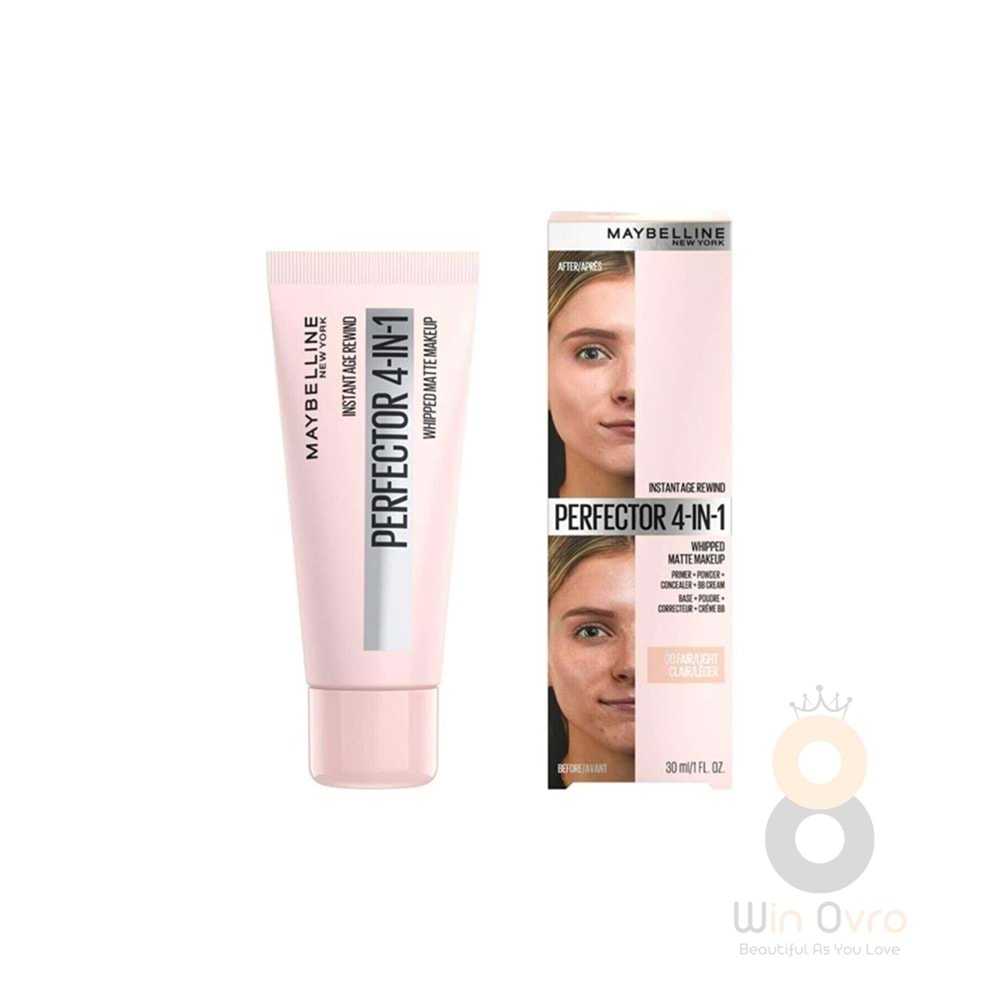 Maybelline New York Perfector 4in1 Whipped Make Up 01 Light