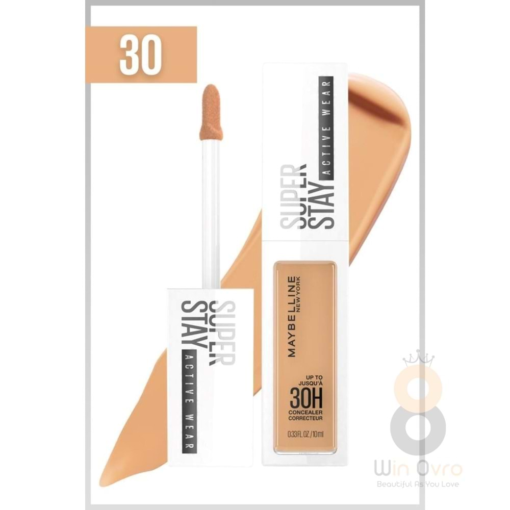 Maybelline New York Superstay Active Wear Kapatıcı 30 Honey