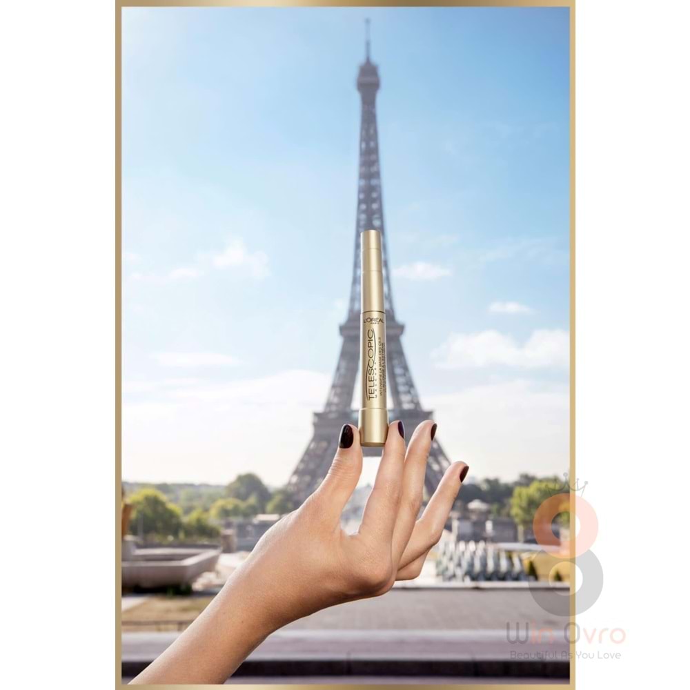 Loreal Paris Maskara Telescopic Gold Black Siyah