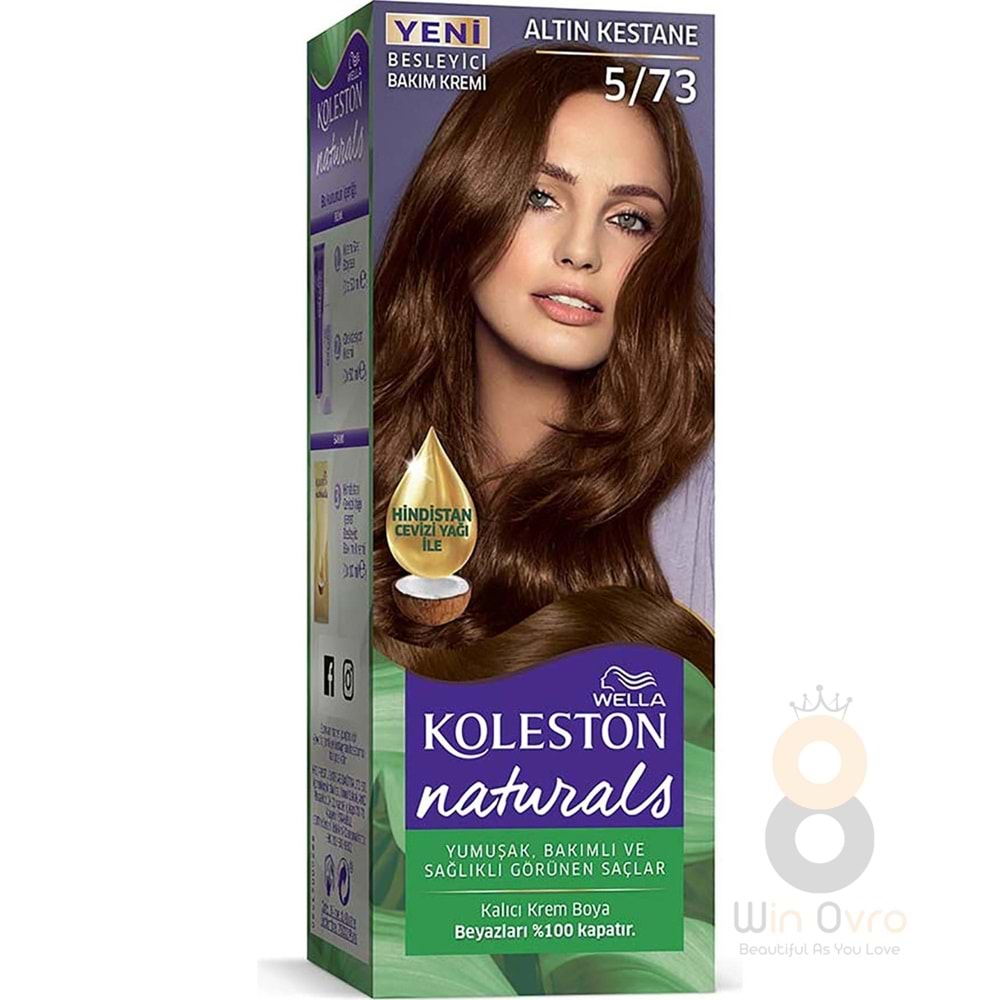 Koleston Naturals Saç Boyası 5/73 Altın Kestane