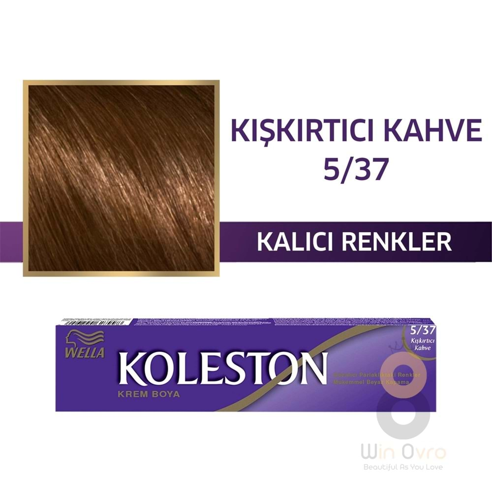 Koleston Single Tüp Boya 5/37 Kışkırtıcı Kahve