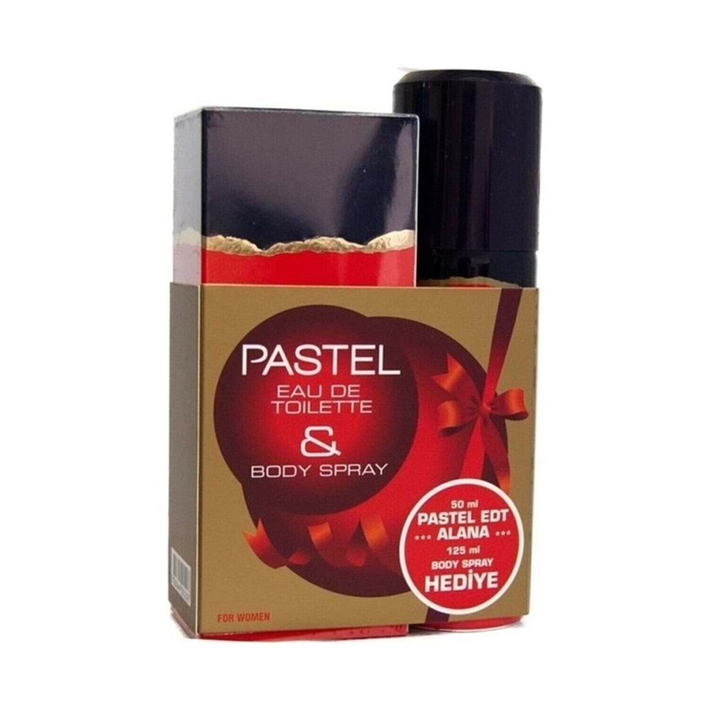 Pastel For Women Edt 50 ml + 125 ml Deodorant Kadın Parfüm Seti