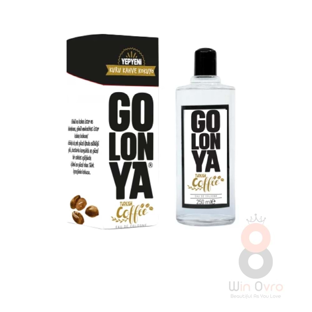 Golonya Kolonya Coffee Kuru Kahve Kokusu 250 ml