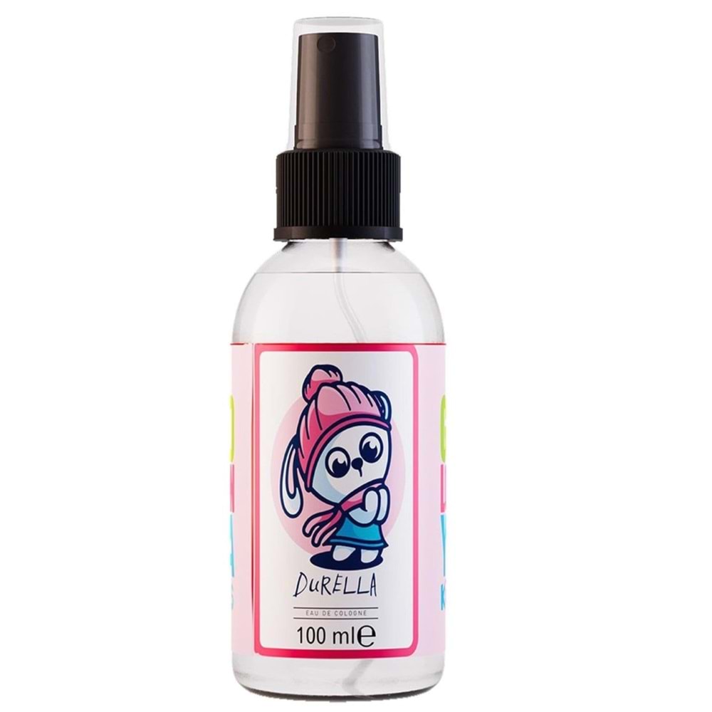 Golonya Çocuk Sprey Kolonya Plastik Şişe Durella 100 ml