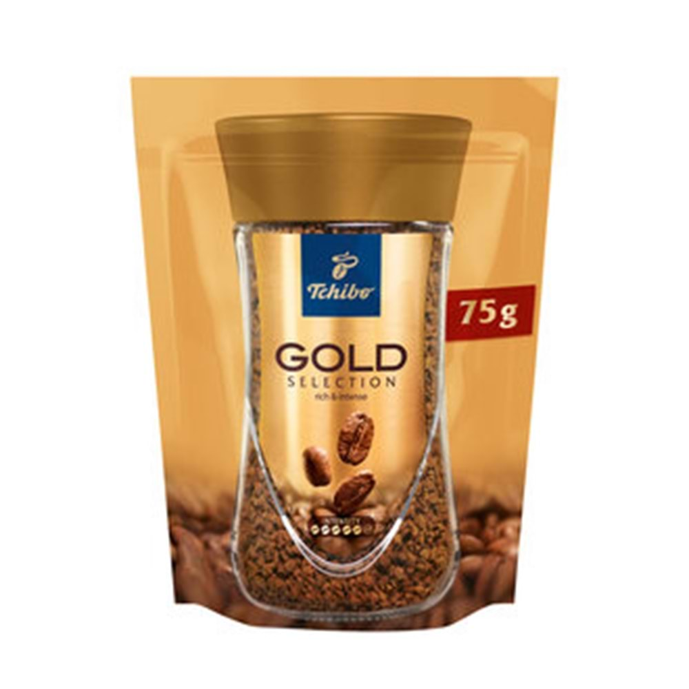 Tchibo Gold Selection Çözünebilir Kahve Ekonomik Paket 75 G