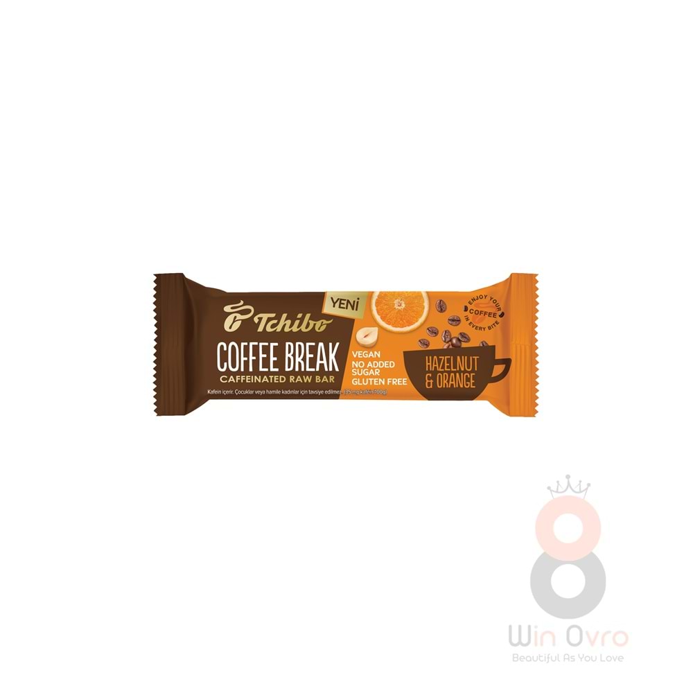 Tchibo Coffee Break - Fındıklı & Portakallı Kahveli Bar 40 G