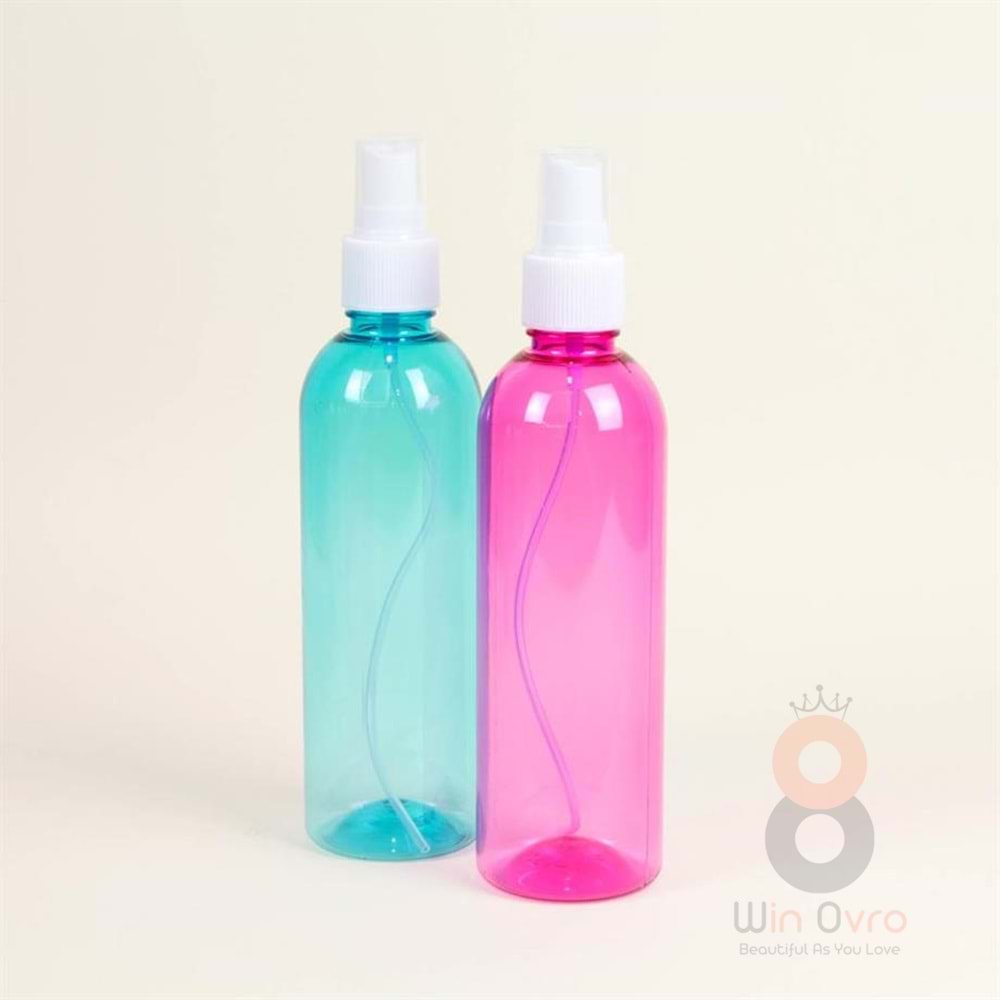 Trina Tekli Şişe 200 ml Mavi/Pembe