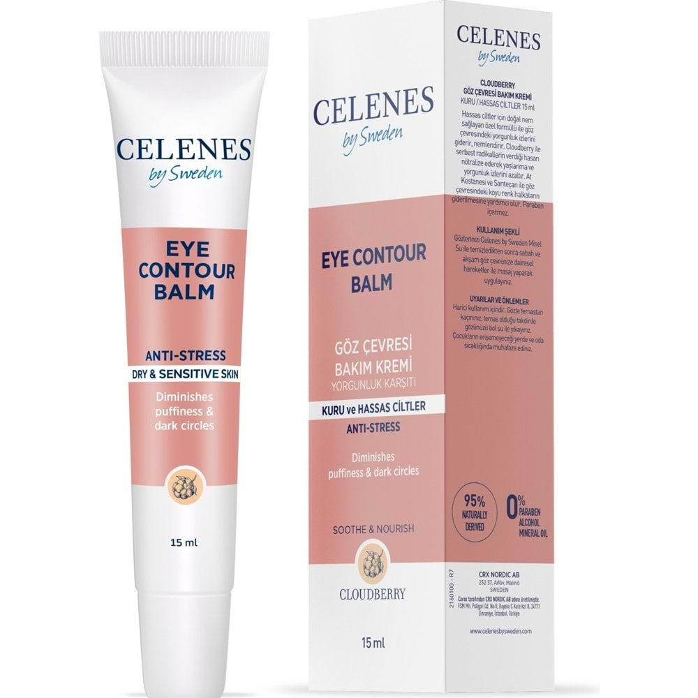 Celenes Cloudberry Göz Çevresi Bakım Kremi 15 ml